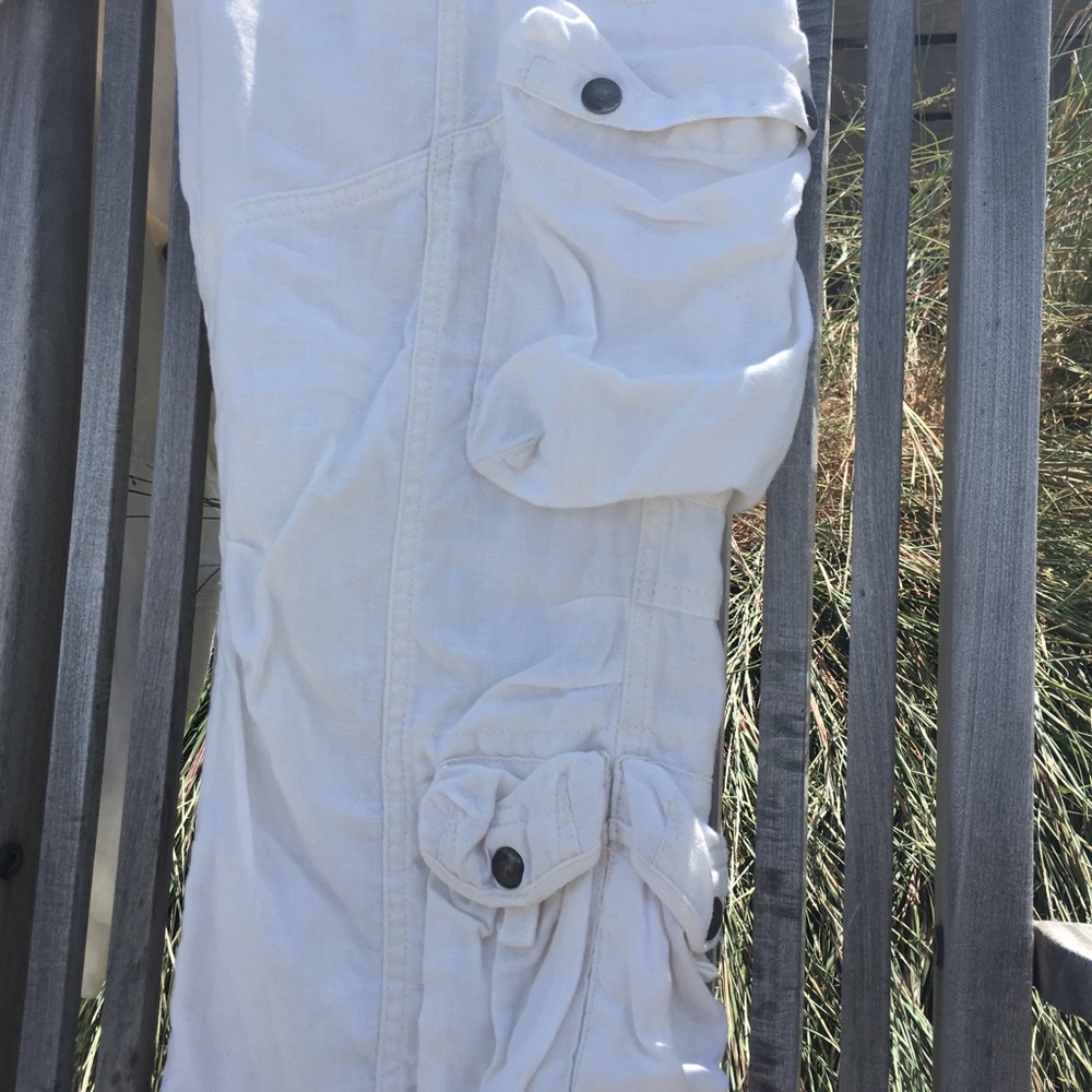 Ralph Lauren Rugby white cargo pants